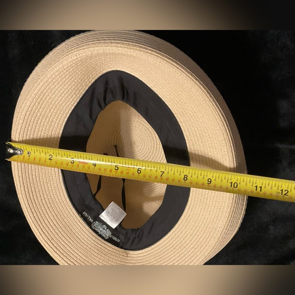 NWOT Angela & William Beige Straw Hat - Picture 9 of 9